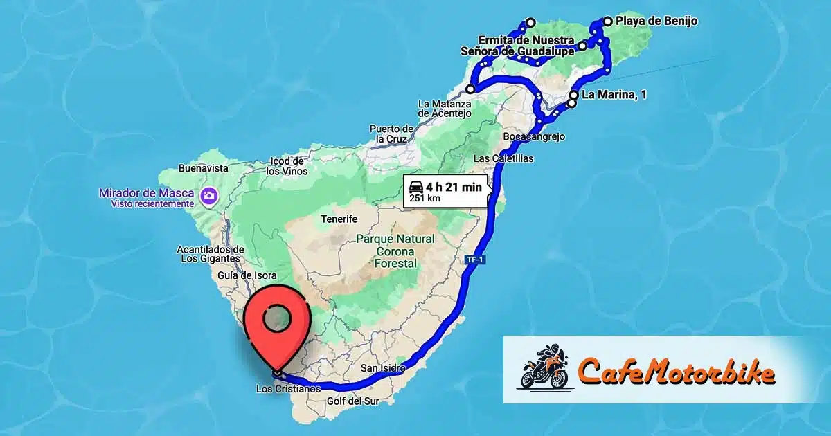 7) Aventures en moto à Ténérife : De Santa Cruz à Valle Guerra
