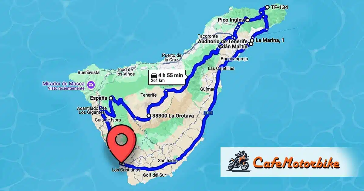 6) Itinéraire incontournable en moto : Du Teide à Anaga